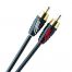 Межблочный кабель RCA QED PROFILE Stereo Audio Cable Phono to Phono 1m